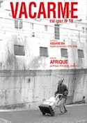 Revue Vacarme, no 16